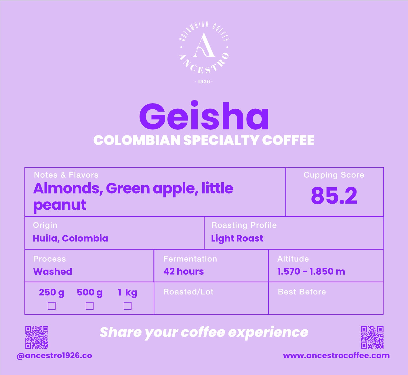 Geisha - gewaschen