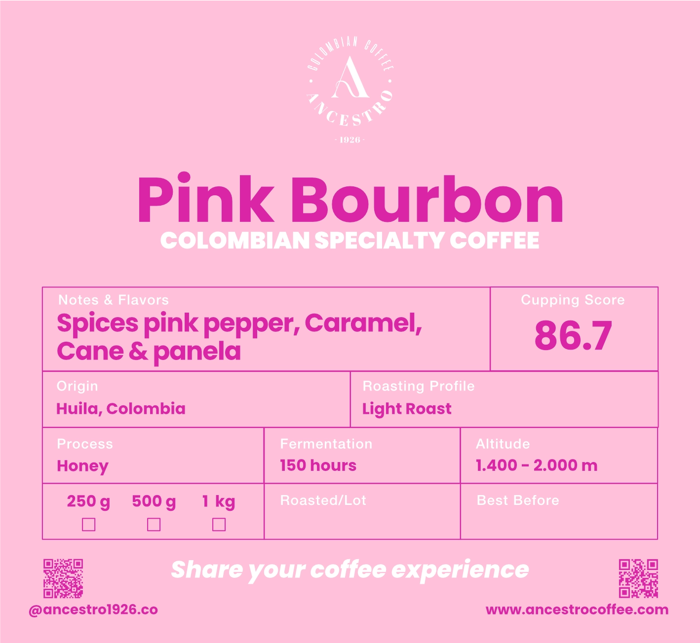 Pink Bourbon - Honig