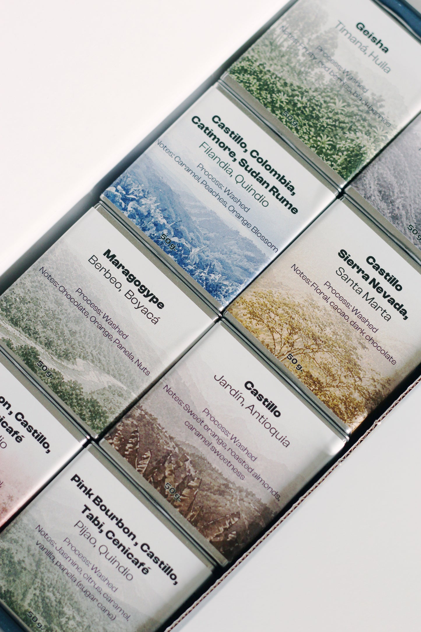 Origen - A Journey Through Colombian Coffees.